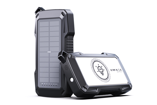 意向互动-ES926S太阳能无线充加安防移动电源