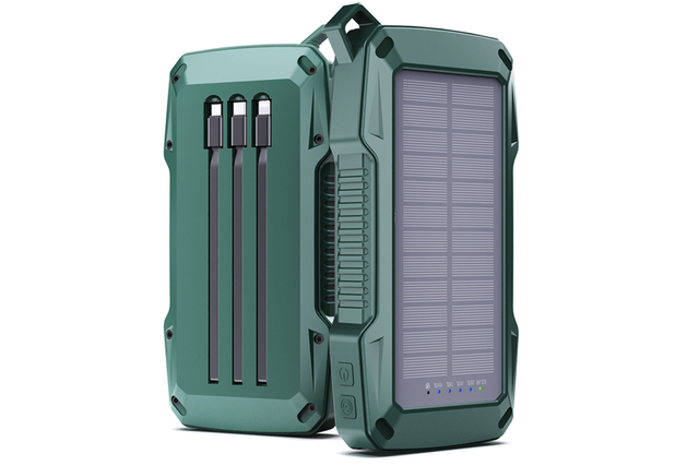 意向互动ES926L太阳能无线充加安防移动电源