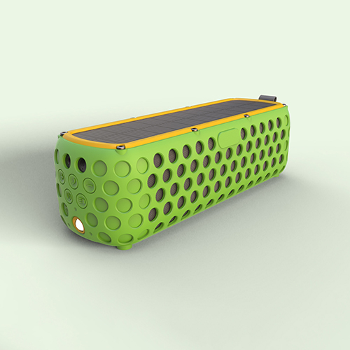 ES-T60 户外太阳能蓝牙音箱太阳能充电10分钟播放半小时